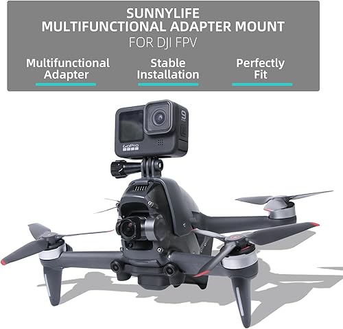 Miniatura 7 de Luz nocturna LED de posición para FPV Drone Luz de llenado de noche con soporte Compatible con DJI FPV Combo