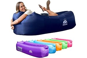 WEKAPO Inflatable Lounger Air Sofa Chair -- Camping & Beach Lounger