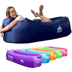WEKAPO Inflatable Couch Air Lounger Chair - Camping Beach Accessories Portable Blow up Sofa for Hiking Lawn Indoor