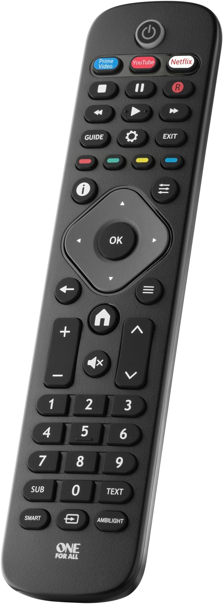 One for All Philips TV Remote Control - Works with All Philips TV/Smart TV - The Ideal TV Replacement Remote Control - URC4913