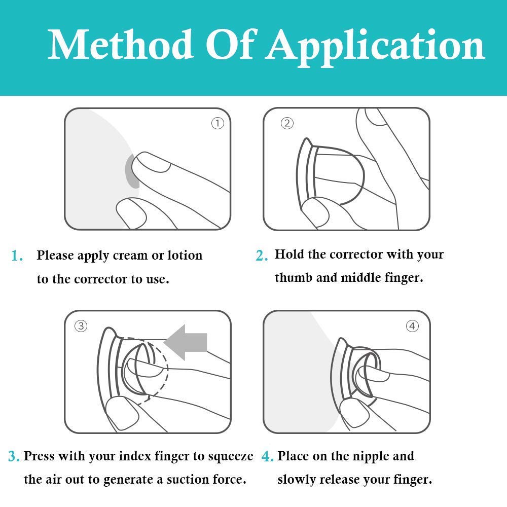 Nipple Aspirator Corrector Feeding Sucking for Flat Inverted Retraction