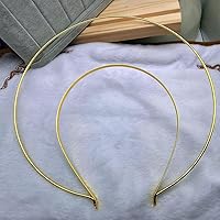 Vista 6 de Beaupretty 4 piezas de corona de halo de oro, diadema de diosa, disfraz de ángel, accesorio de diosa de Halloween para mujeres y niñas, para boda