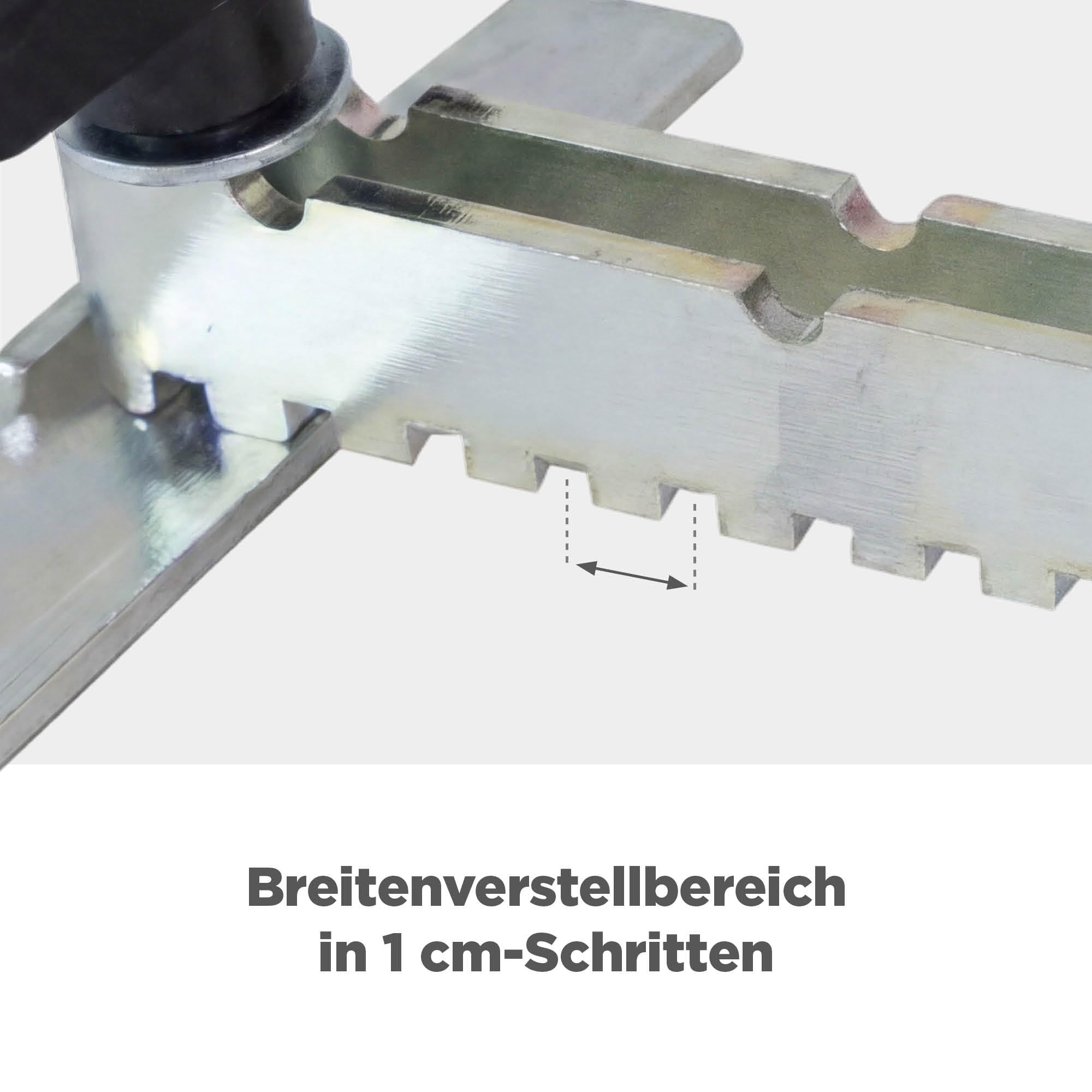 blizz-z Ergo-Plattenheber mit verstellbaren Teleskopgriff (Spannweite: 300 mm - 620 mm) | Tragkraft bis 60 kg | Verlegen von schwerer großformatiger Platten | Made in Germany