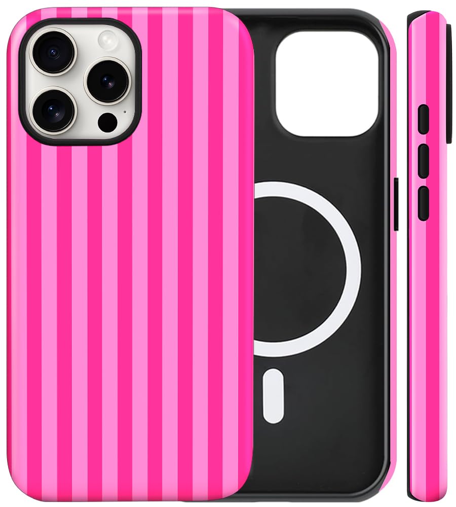 Photo 1 of flewfun Deep Pink iPhone 15 Plus Case