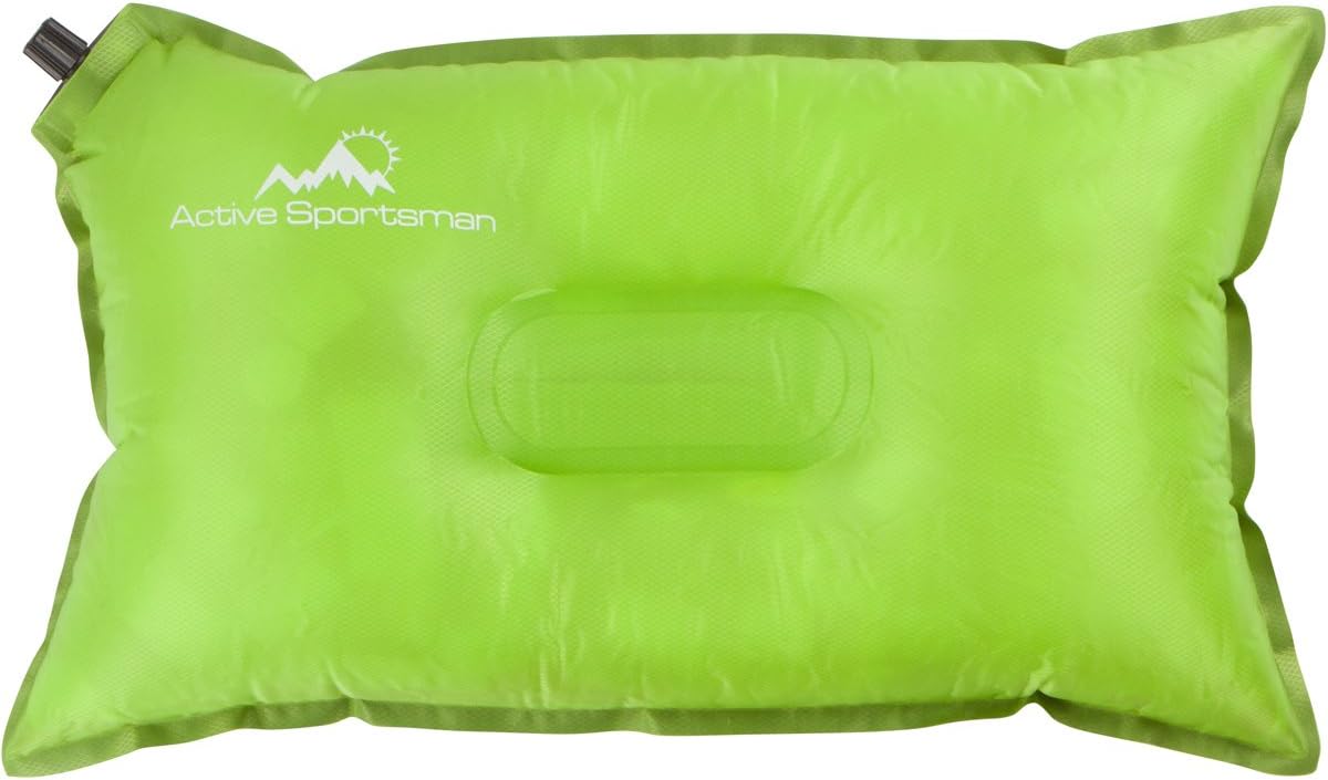 Self-Inflating Camping Pillow (Green)