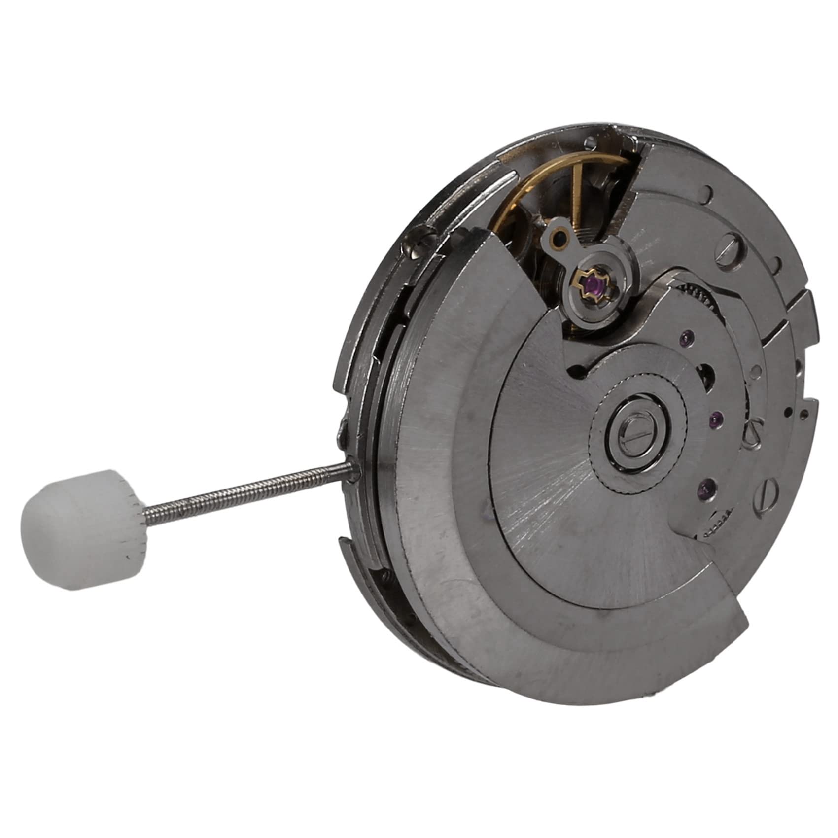 do GMT 2824 mechanizm zamienny mechaniczny 4 igły automatyczny wyświetlacz kalendarza narzędzie do naprawy zegarka, Czarny