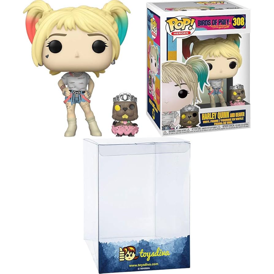 Amazon.com: Birds of Prey: Harley Quinn and Beaver Funk o