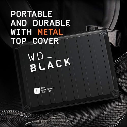 Miniatura 5 de Western Digital - Disco duro externo P10-Game Drive color negro 5TB portátil y compatible con Playstation Xbox computadora y Mac