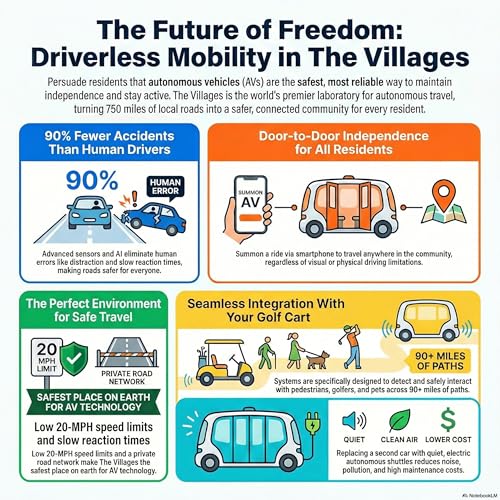 The Villages: Smart Streets. Shared Rides. Seamless Living.