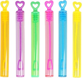 Zerodeko Varinha De Bolhas Em Forma De 24Pcs Bastão De Bolhas Vazio Fabricante De Bolhas De Casamento Varinhas Coloridas De Garrafas De Água Lembrancinhas Para Varinha Lembrancinha