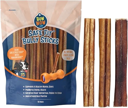 Miniatura 9 de Bow Wow Labs Bully Sticks de 6" - Paquete de 10 (mediano)