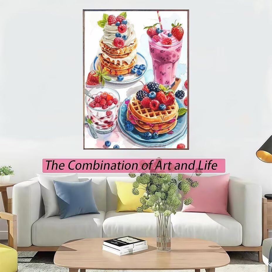 Kit Complet DIY Gemme Point de Croix idée cadeau originale artisanat adulte 70x90cm