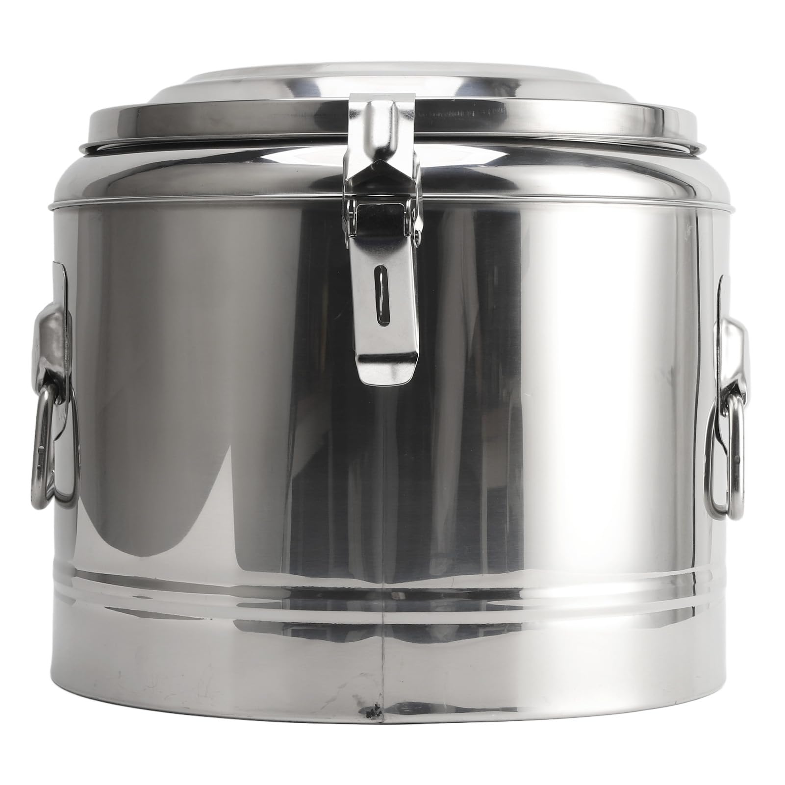 Dispensador de Bebidas de Acero Inoxidable 30L, Contenedor Aislado Térmico Antigotas para Café, Té, Leche y Sopas, Alimenticio con Tapa de Cierre Seguro para Bodas y Catering