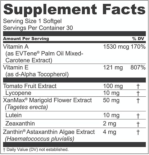 Miniatura 8 de 1MD Nutrition VisionMD - Vitamina para ojos CARMIS - con luteína y zeaxantina  Apoya la salud de la visión, la fatiga ocular diaria y el ojo seco