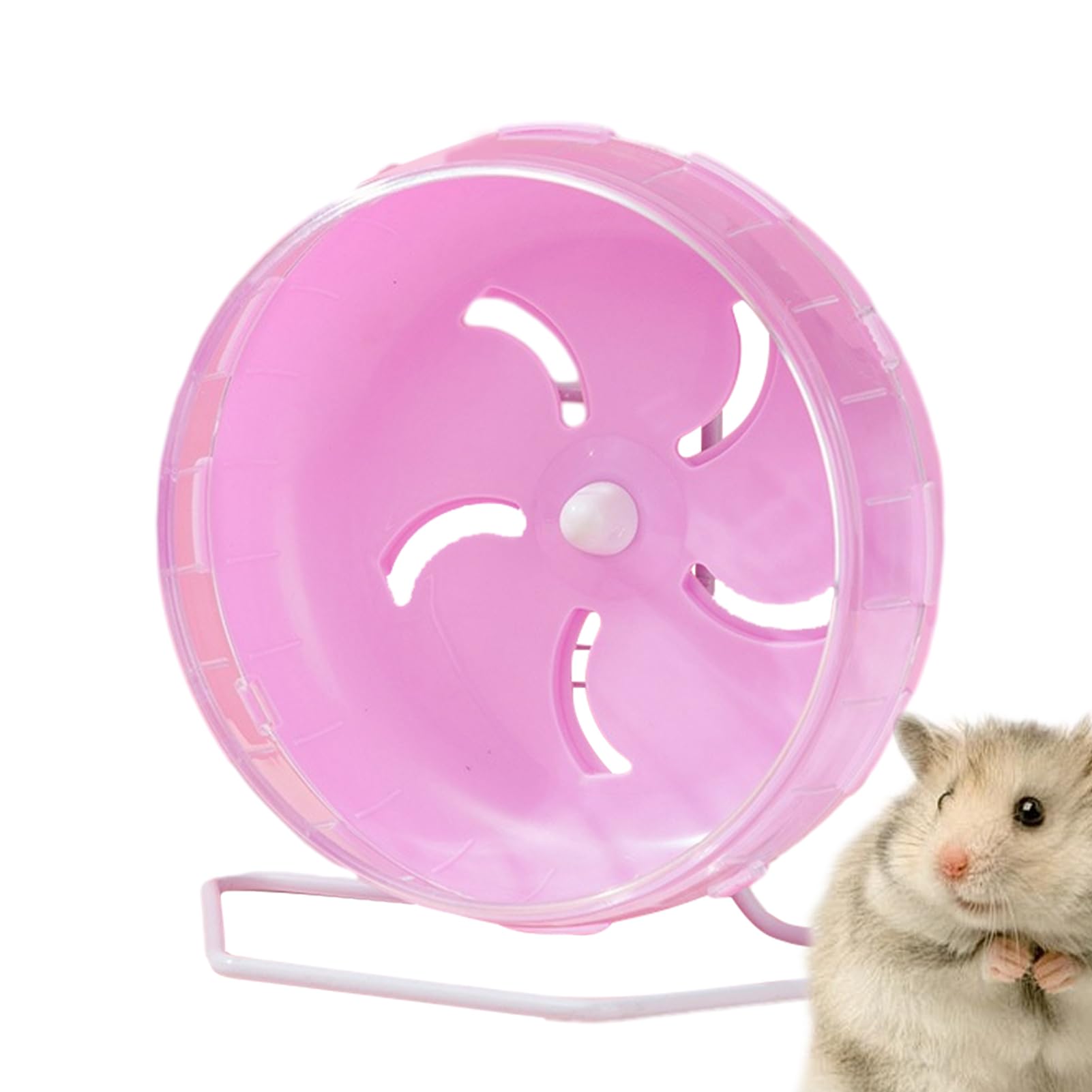 Xujuika Rueda para Correr para Hámster Silenciosa De 5,5 Pulgadas, Rueda De Ejercicio para Hamster, Rueda De Ejercicio para Correr para Hámster Encantador para Ratas Y Mascotas Pequeñas