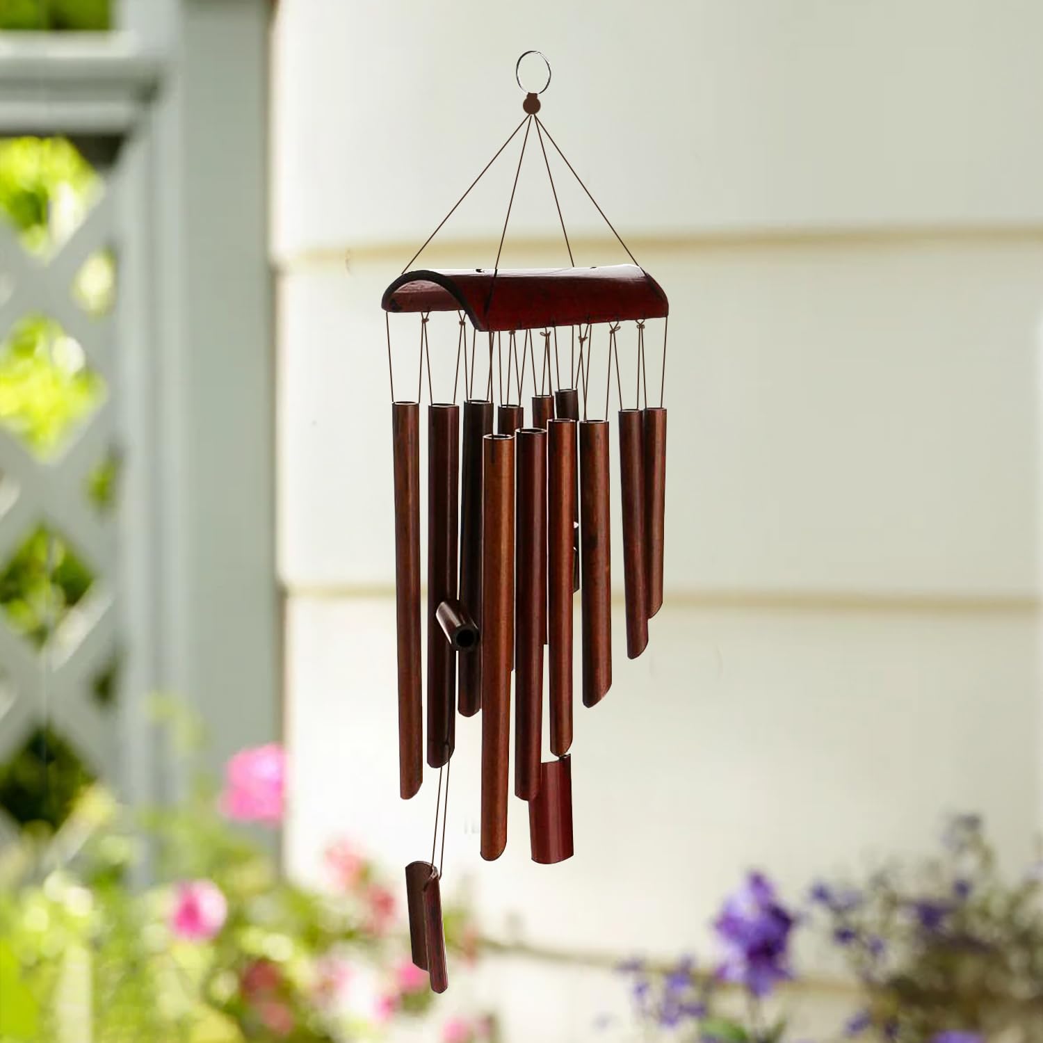 Ekhasa Positive Energy Bamboo Wind Chimes for Home, Balcony, Outdoor, Garden Decoration | Windchimes bells for Vastu, Feng Shui, Serene Music Sound & Positive Vibes | Wooden Windchime for Gift (B0CZRY7SXB) Amazon Price History, Amazon Price Tracker