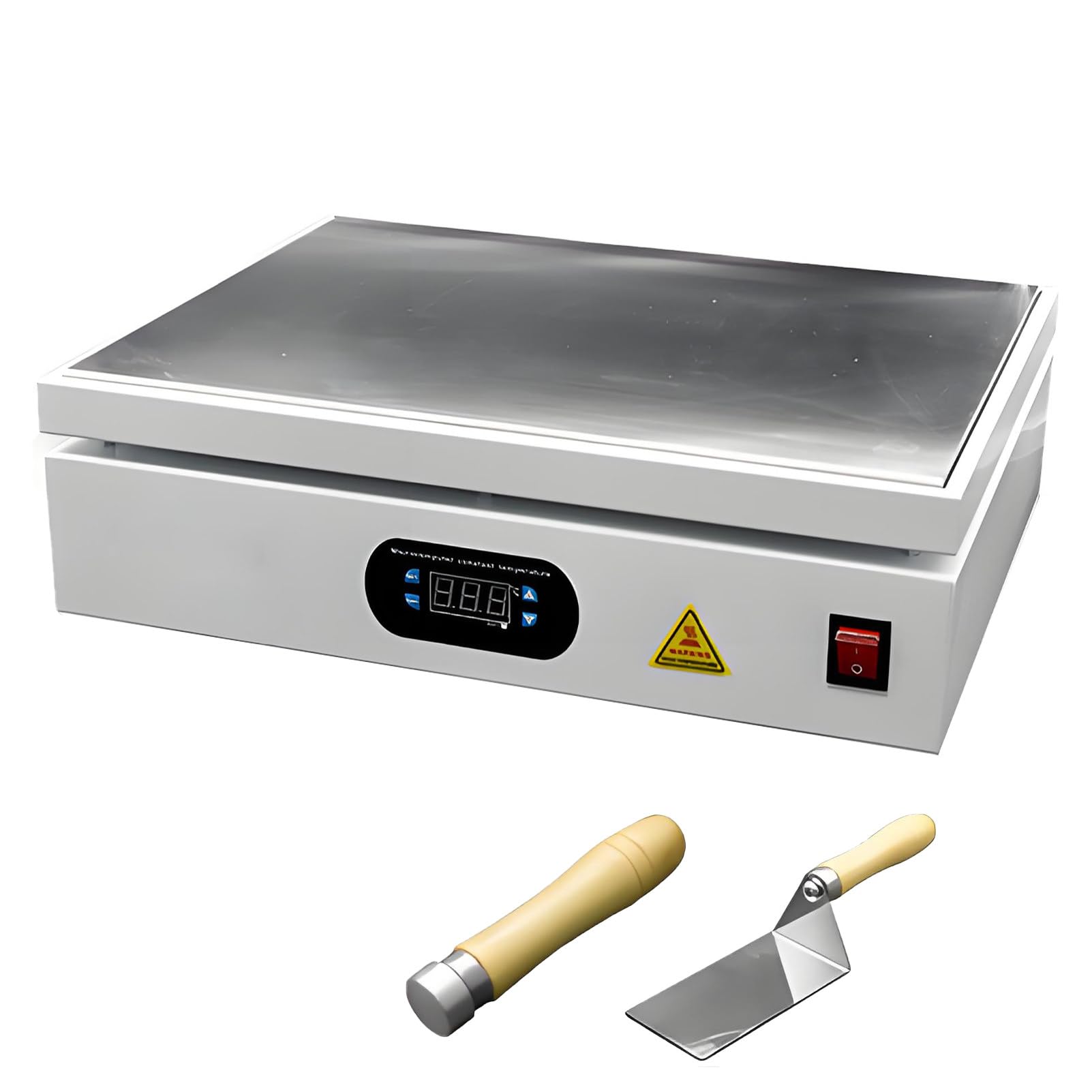 Plataforma calefactora de Temperatura Constante de 2000 W 30 * 40cm | La placa de aluminio de grado aeronáutico garantiza una rápida conductividad térmica y una distribución uniforme del calor