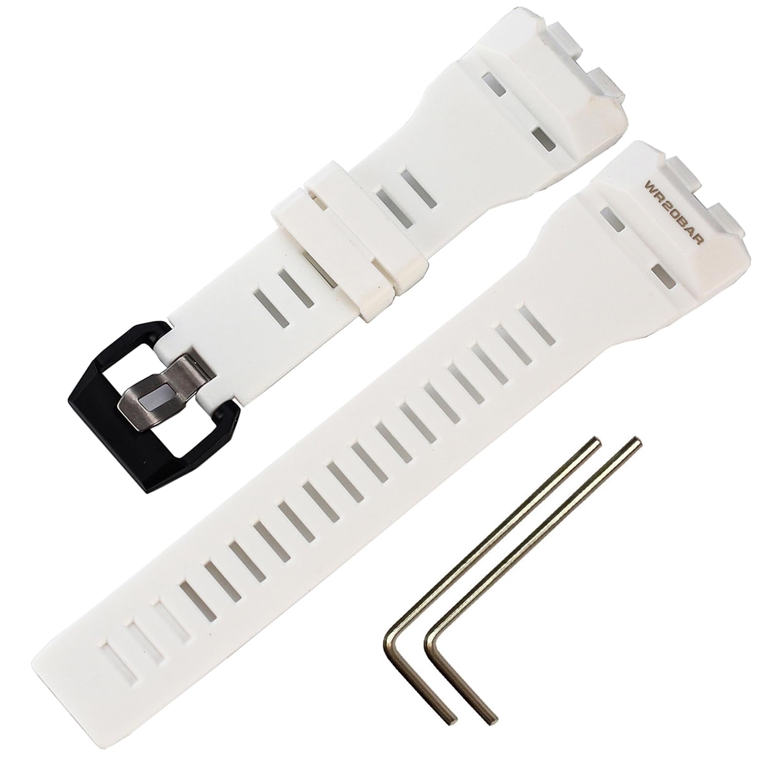 Correa de repuesto de silicona suave para reloj Casio GBD-100 para hombre