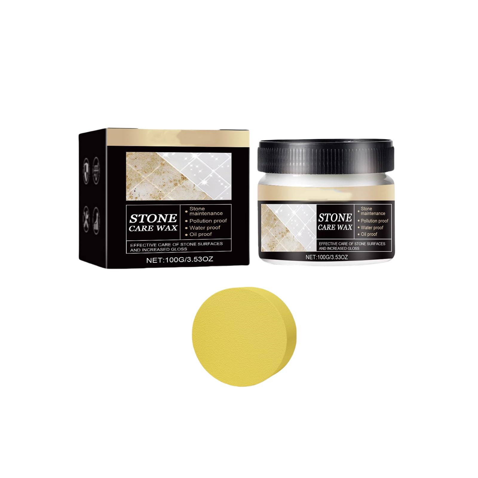 Advanced Stain Removers Stone Stain Removal For Worktops Safe On Granites Marble With Sponges