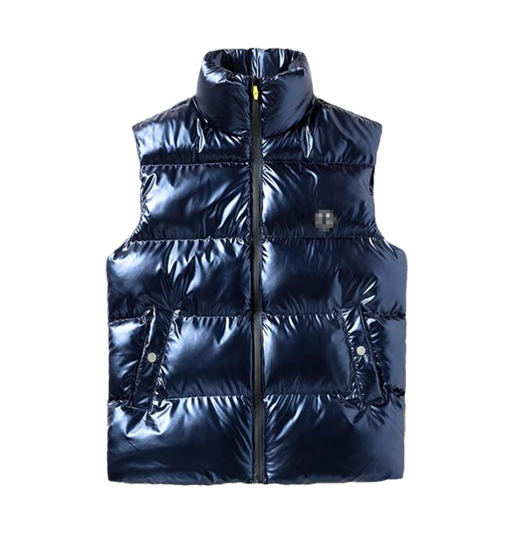 Chaleco para hombre de invierno chaleco grueso chaqueta sin mangas XXL 5