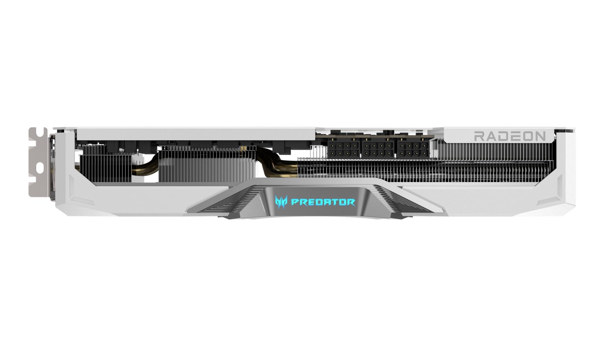 Acer Predator BiFrost Radeon RX 9070 OC - AMD Grafikkarte (16 GDDR6, 256 Bit, PCIe 5.0 x16, 1x HDMI 2.1a 3X DP 2.1) 3X FrostBlade 4.0, 2x8 pin, Slot Space: 2.6