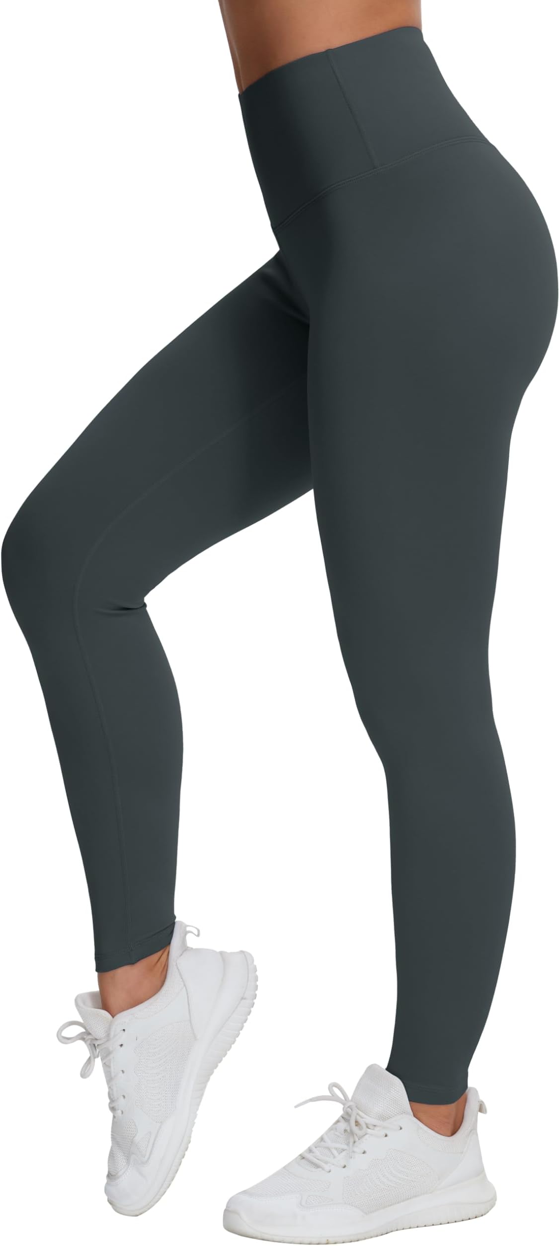 THE GYM PEOPLEWomen's High Waist Yoga Leggings Ultra Stretchy Soft Breathable Tummy Control Running Workout Pants