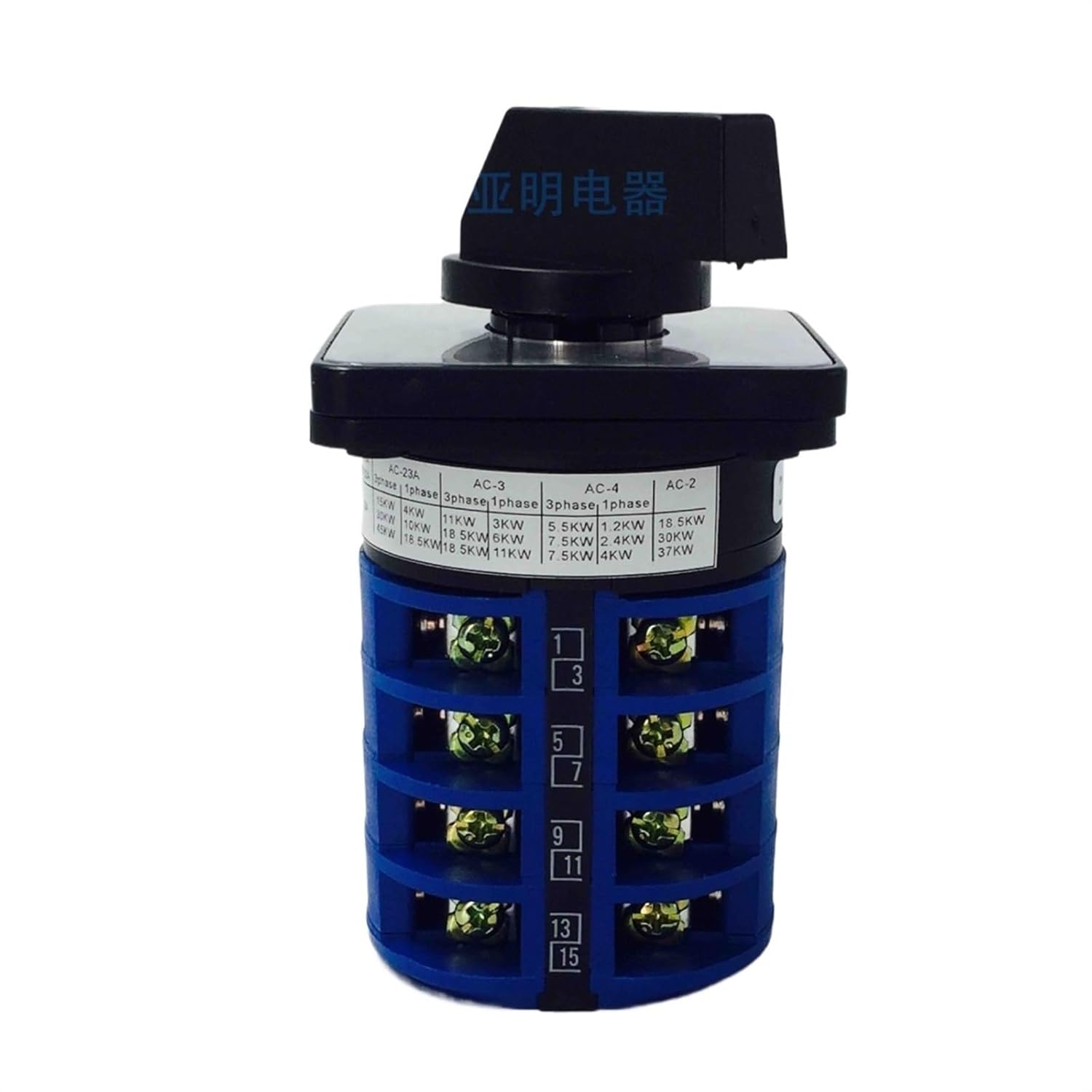 Universal Switch Four-Speed Switch Rotary 4-Section Silver Contact YMW26-32/4