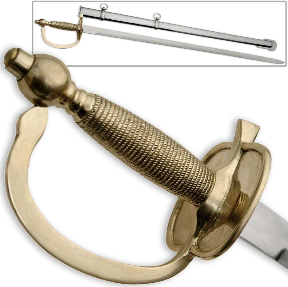 840 United States Army NCO Sword with Steel Scabbard