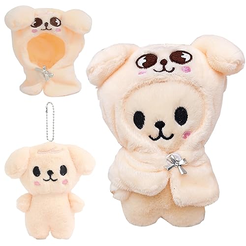 Stray Kids Plush Key Ring, 10 cm Stray Kids Key Ring, Skzoo S Key Pendant 'Stay' Bag Pendant, Skzoo Keychain, S-tray K-ids Skzoo Doll, Skzoo Plush Keychain, for Fans - M3