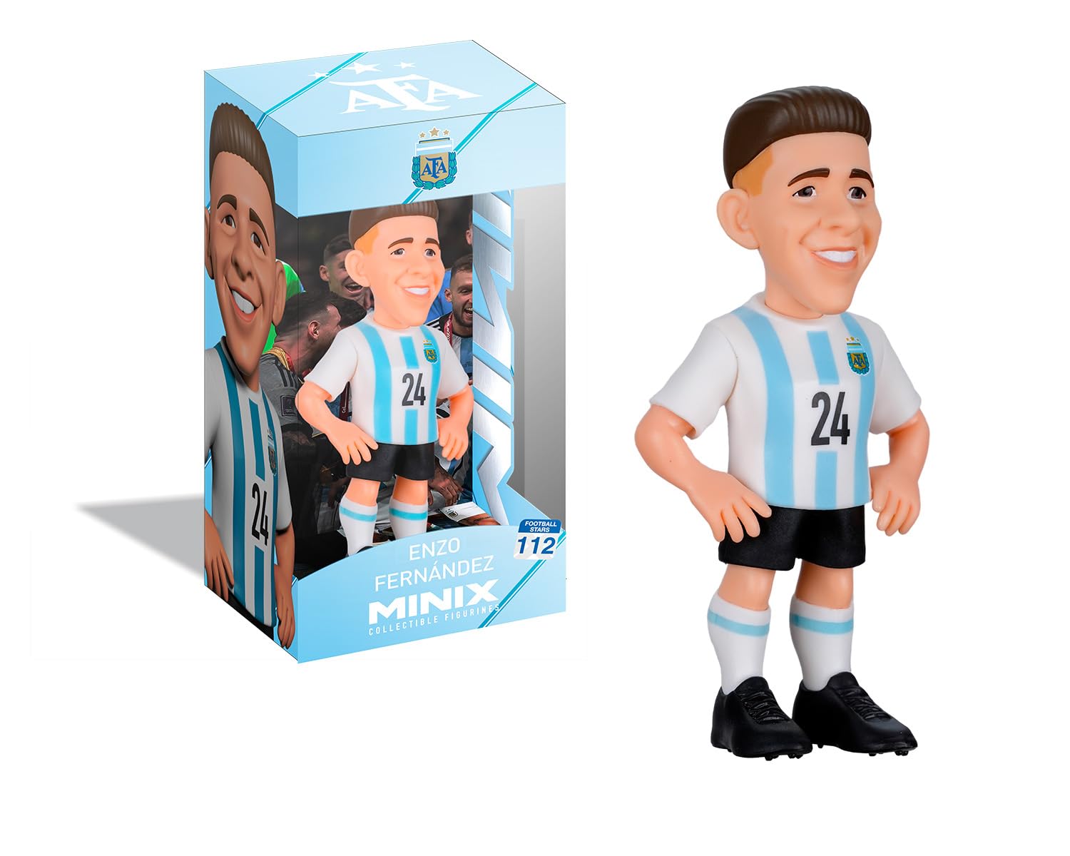 MINIX - Football Stars - World Cup #112 - Argentina - Fernandez - Collectible Figure 12 cm