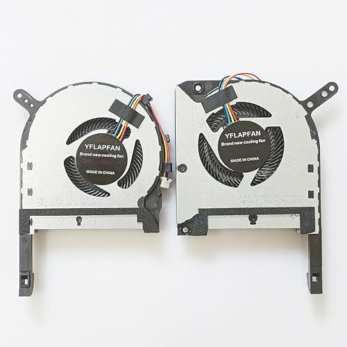 Miniatura 4 de Ventilador de refrigeración de CPU (ventilador del lado izquierdo) diseñado para Asus TUF Gaming (2020) A15 FA506 FA506IV FA506IU TUF506IV TUF506IU