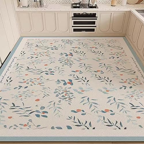 Alfombra de cocina impermeable que alivia la fatiga y evita resbalones en el suelo 1