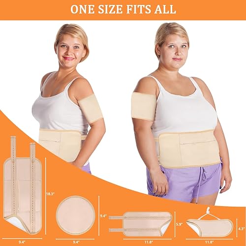 Miniatura 2 de Paquete de 5 unidades de aceite de ricino de franela de lana, paquetes de aceite de ricino orgánico reutilizables ajustables para desintoxicación