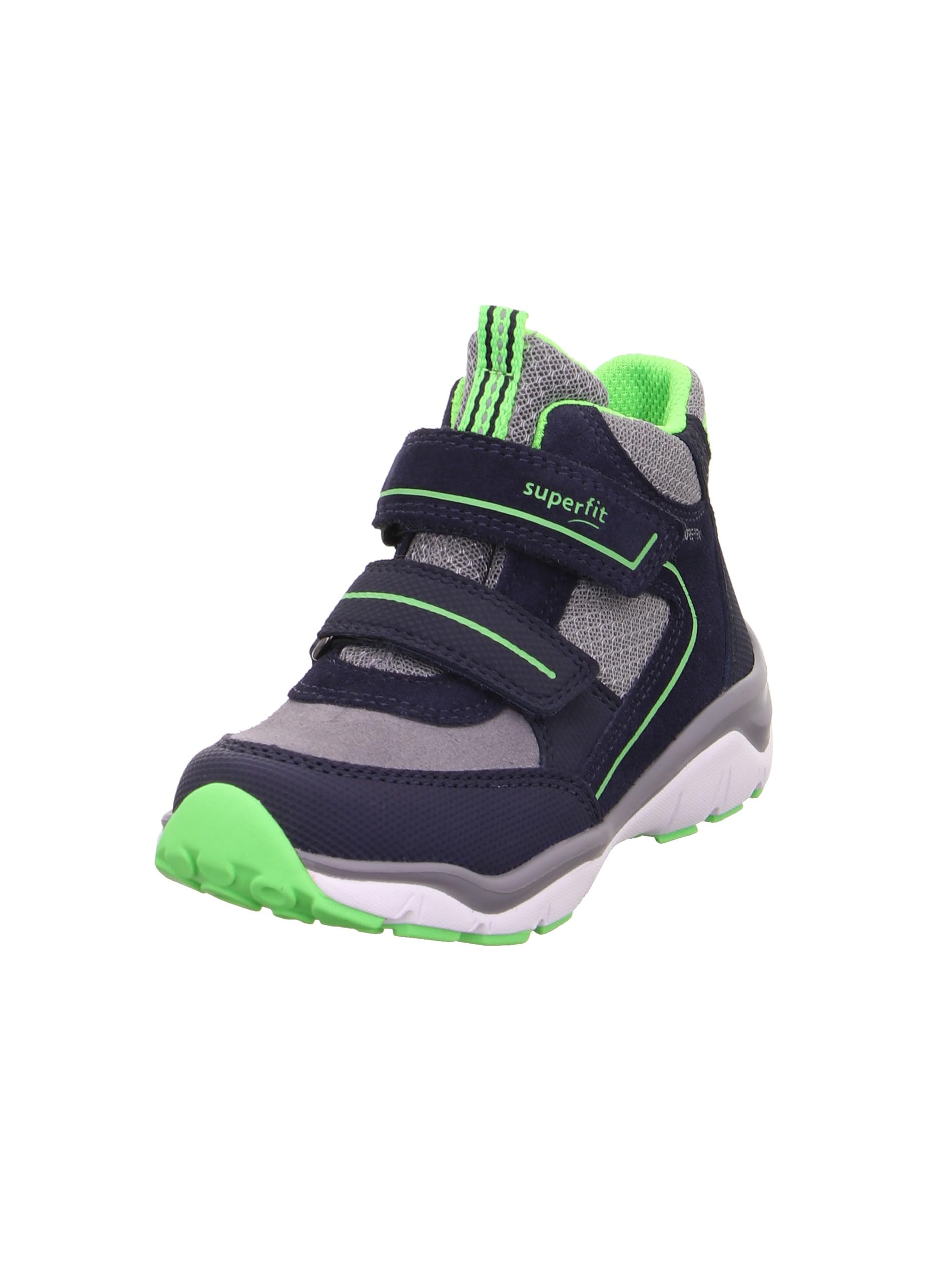 Superfit SPORT5 Sneaker, Blue Green 8000, 4.5 UK Child