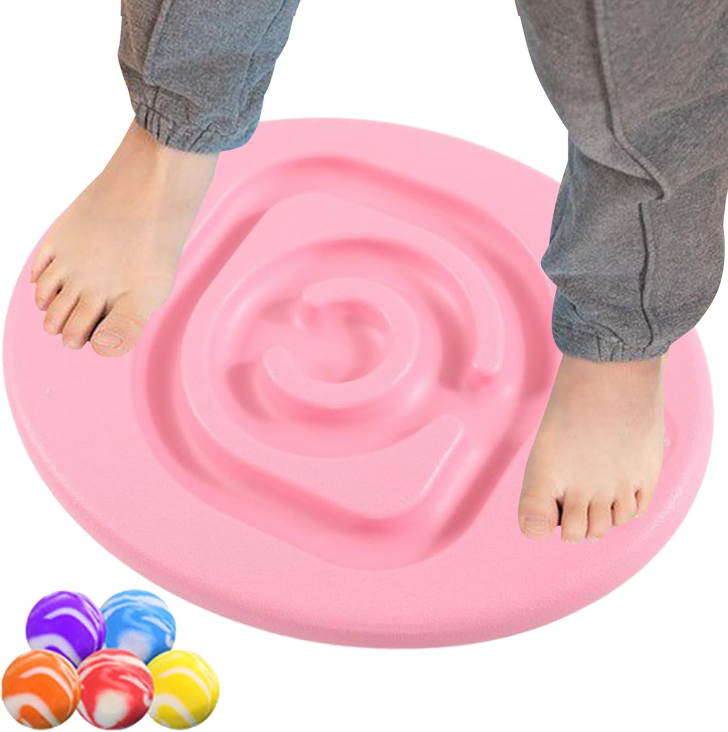 Balance Board for Kids Balance Board | Educational Interactive Exercise Balance Board - Coordination Skills Equipment, Exercise Game for Girls and Boys to Improve Stability