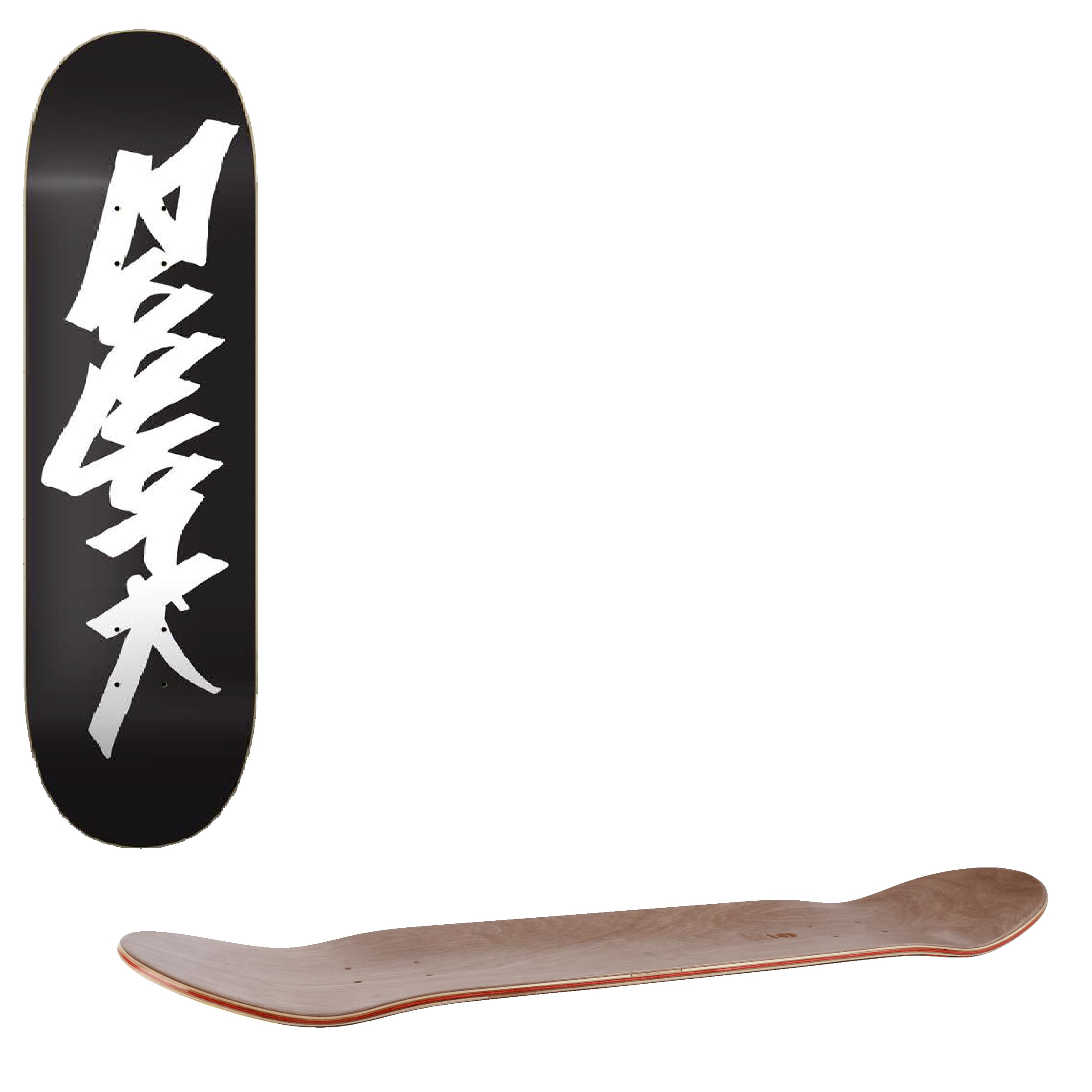 Zoo York Plateau de Skate Classic Tag Noir 8.0