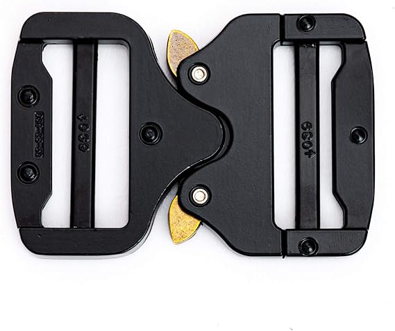 Dual Adjustable No-Sew Tactical Belt Buckle