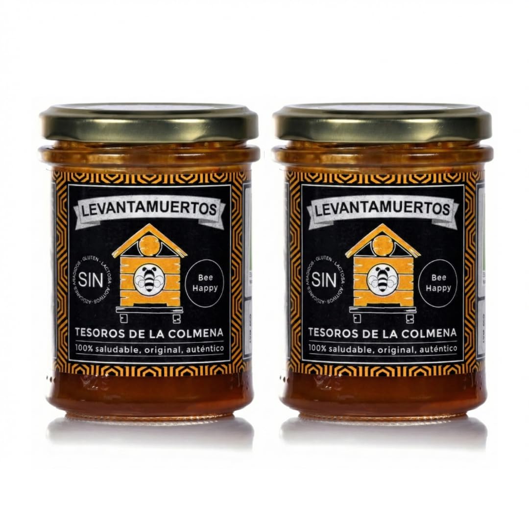 Levantamuertos Natural - Energia contra el Cansancio y Suplemento para las Defensas con Miel Pura de Abejas - Jalea Real - Propolis - Polen — view 8