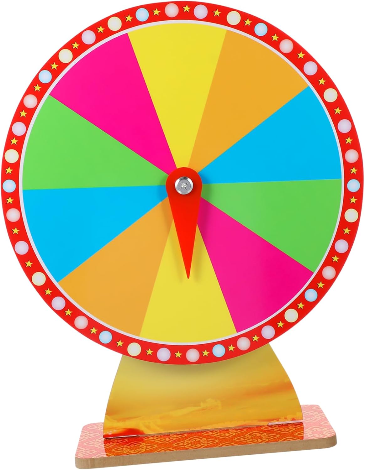 Rotatable Fortune Game Wheel Party Carnival Game Wheel Roulette for Fun
