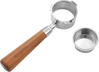 YEAJION Sitko bezziemne 51 mm, kompatybilne z ekspresami do kawy EC680/EC685, ekspres do kawy bez podłogi, z filtrem 1 filiżanką, filtr wymienny ze stali nierdzewnej, kosz do kawy, akcesoria do kawy