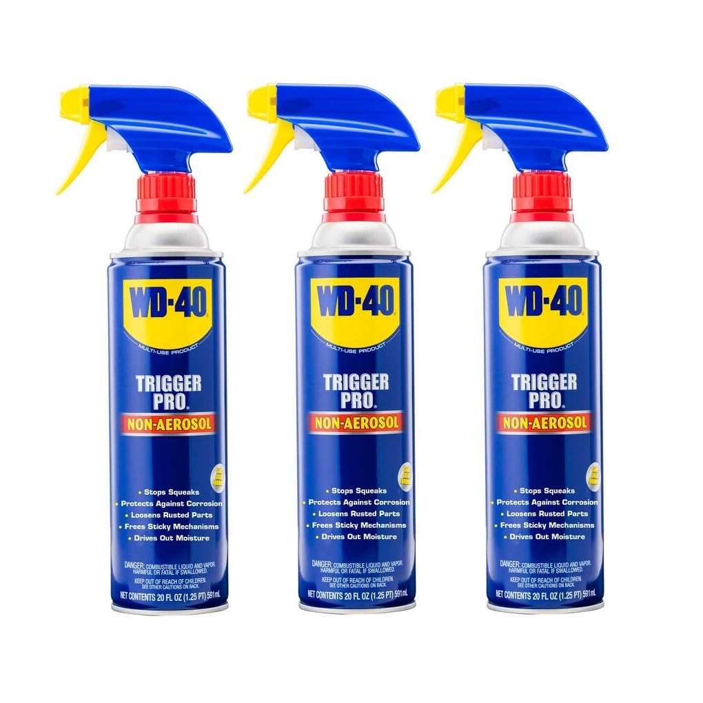 WD-40 Multi-Use Product Non-Aerosol Trigger Pro, 20 OZ [3-Pack]