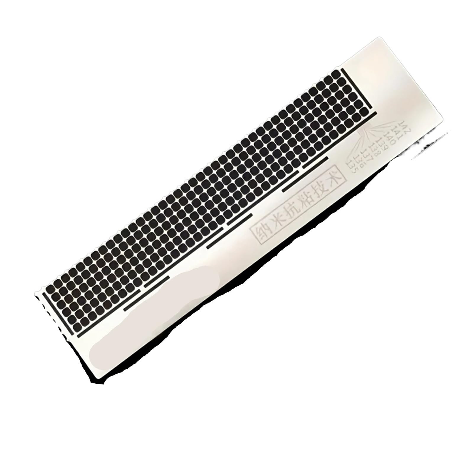 Règle de peinture de diamant en acier inoxydable durable pour broderie 240 trous