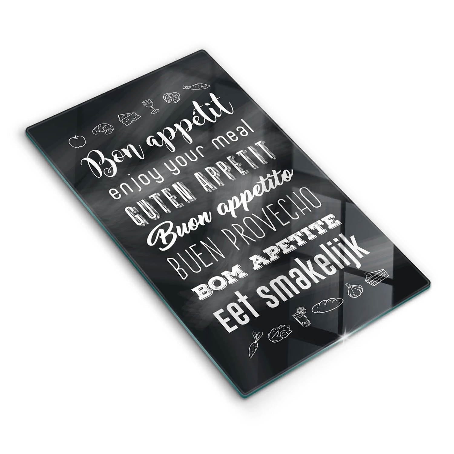 Protection plaque induction 30x52cm pour sublimer et agrandir votre cuisine