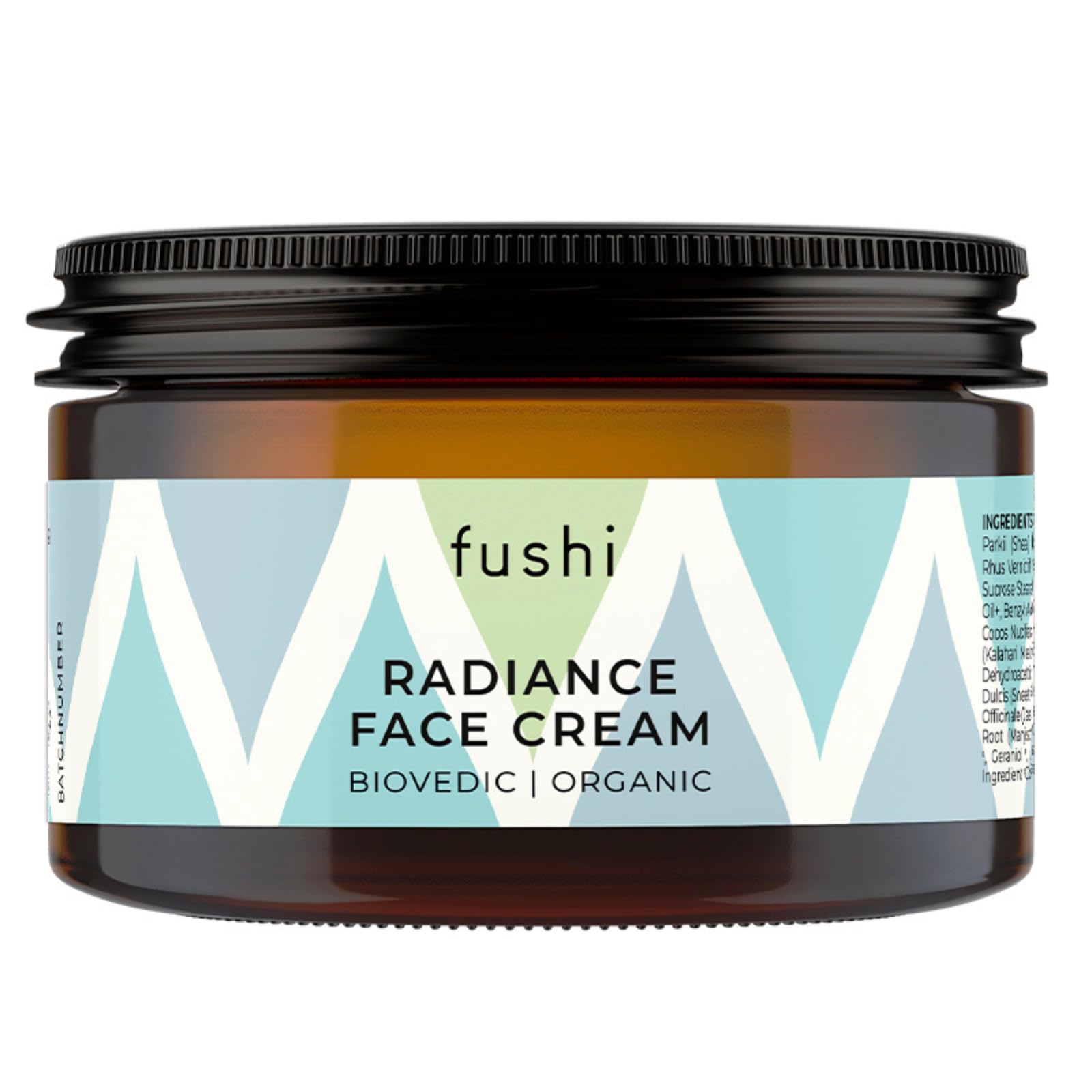 Biovedic Radiance Face Cream 50ml |Fresh Pressed | Ayurvedic Herb Manjisthta, Kalahari Melon Seed & Rice Bran Oils |Best For Hydration, Nourishing & Skin Brightening | Manufactured In The UK