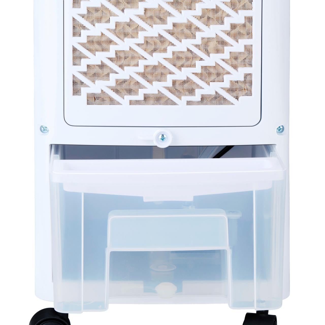 Climatiseur Mobile - Ventilateur, Humidificateur d' Air et Air Cooler - Rafraichisseur d'Air sans Évacuation 55 dB - Télécommande et Minuterie - Réservoir d'Eau 4 L - 22 x 24 x 53,5 cm