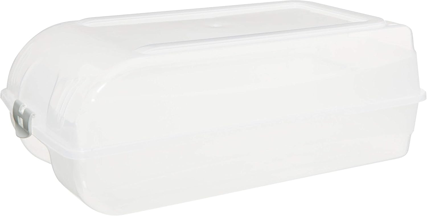 DecoBella 50817 Bay Ayakkabı Koruma Kutusu, Şeffaf, 37.5 x 21 x 13.5 cm