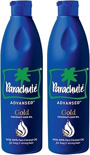 Parachute Advansed Gold Coconut Hair Oil, 400 ml (Pack of 2)