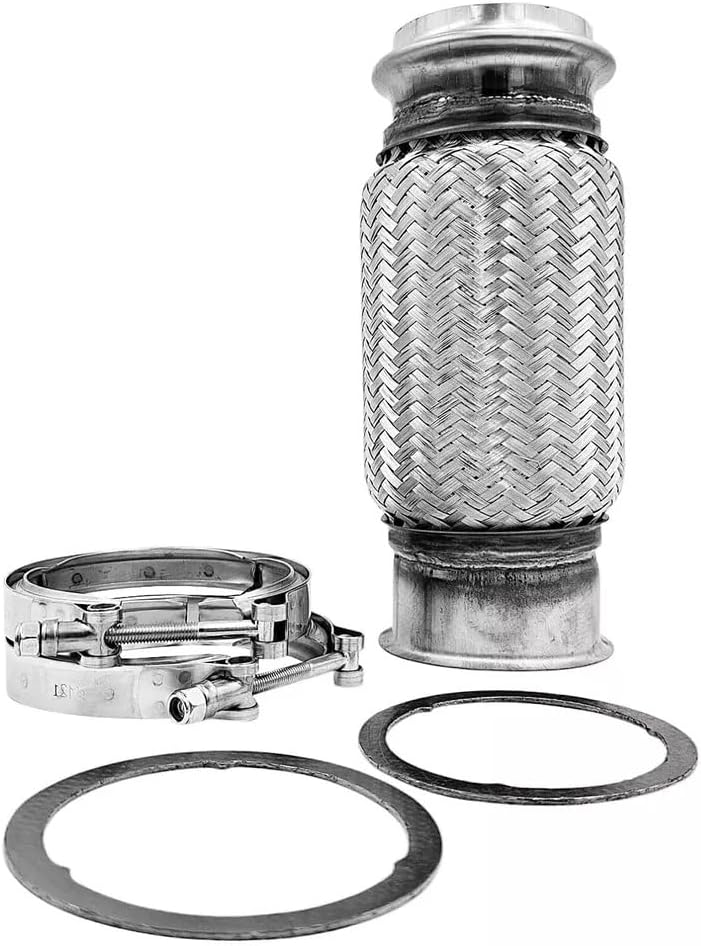 21533396 Exhaust Bellows Flex Pipe For Universal Heavy-Duty Truck Applications | Flexible Exhaust Section Replacement Part