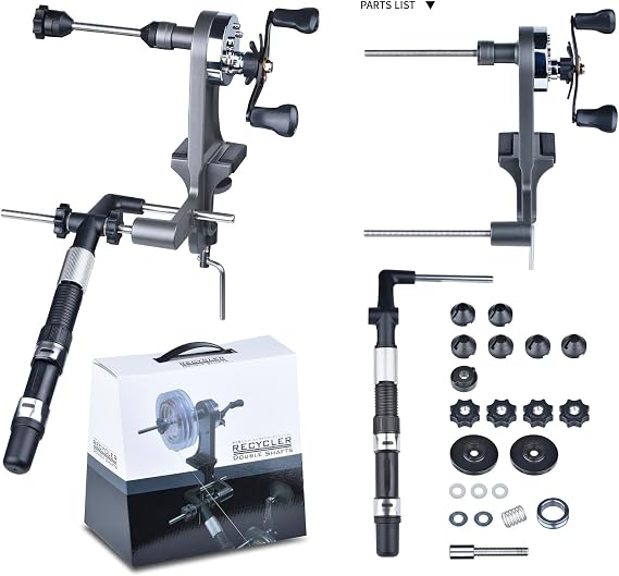 Fishing Line Spooler Winder Machine Reel Spooler Fishing Line Winder Spooler Machine Spooling Station System Fishing Reel Winder Spinning Cast Spincast Trolling Reel