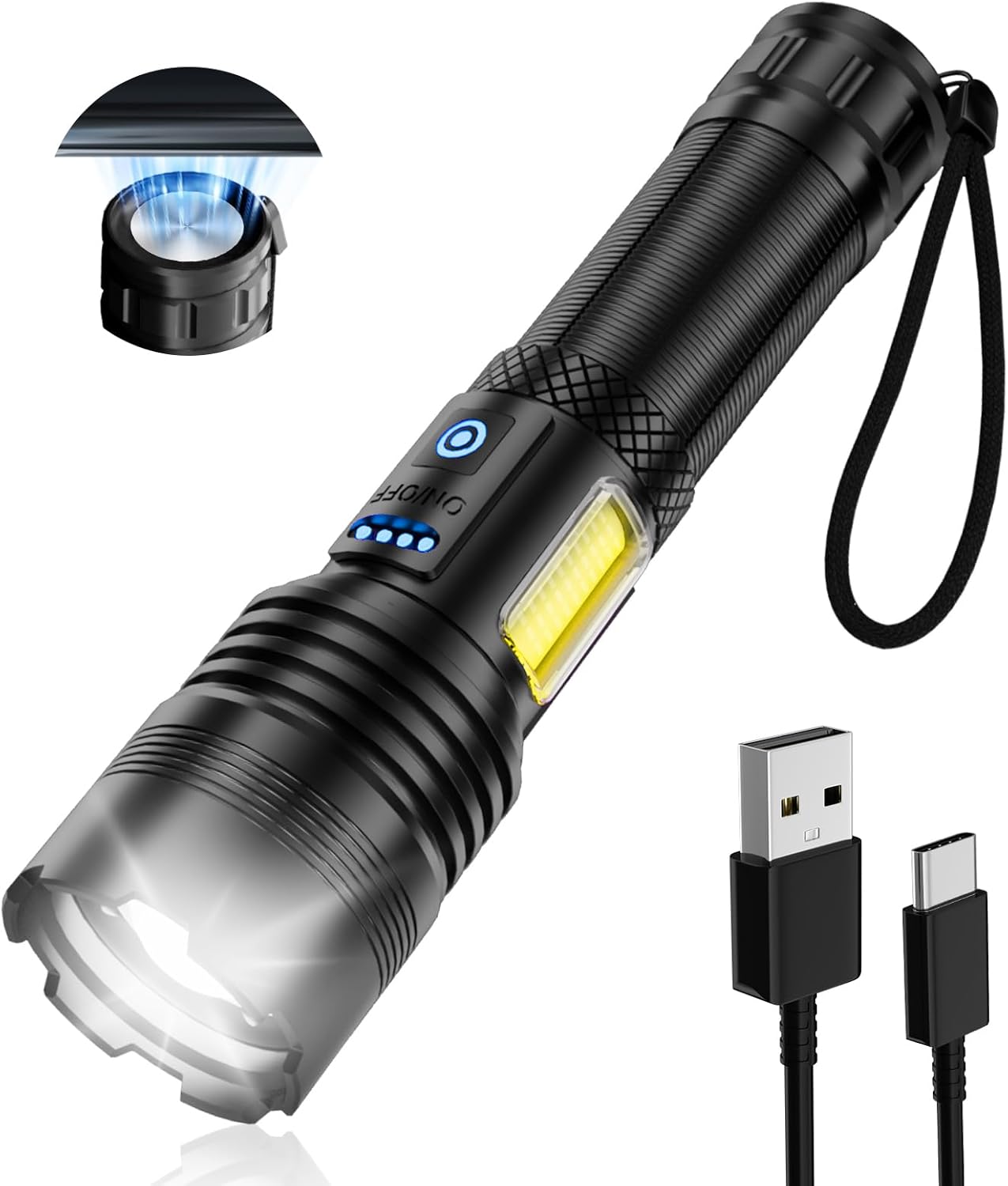 懐中電灯 ledライト 懐中電灯 強力 